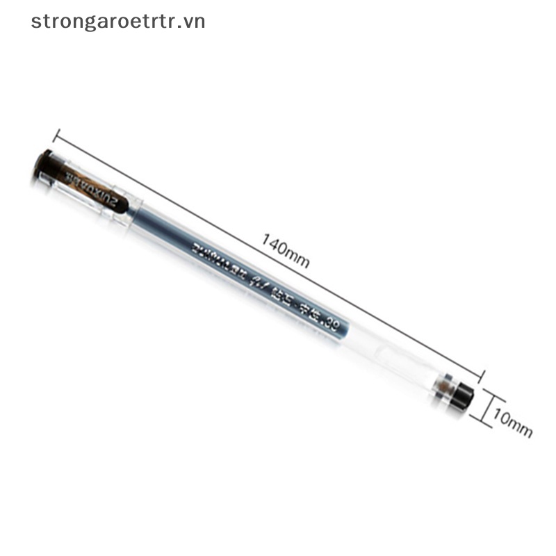 Set 6 Bút Mực gel Ngòi Kim Cương 0.38mm Màu Đen / Xanh / Đỏ