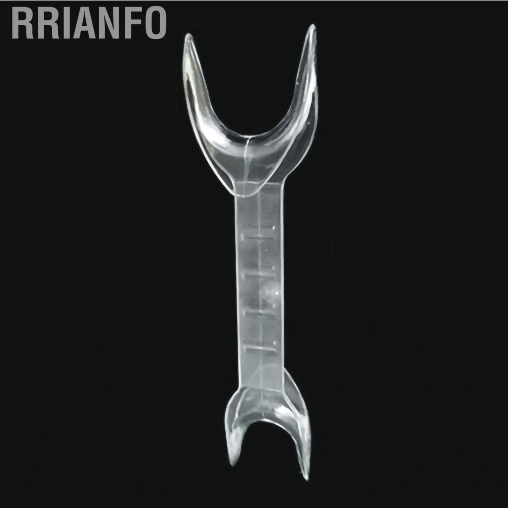 Rrianfo Dental  Lip Retractor Transparent Plastic Intraoral Cheek Mouth Opener