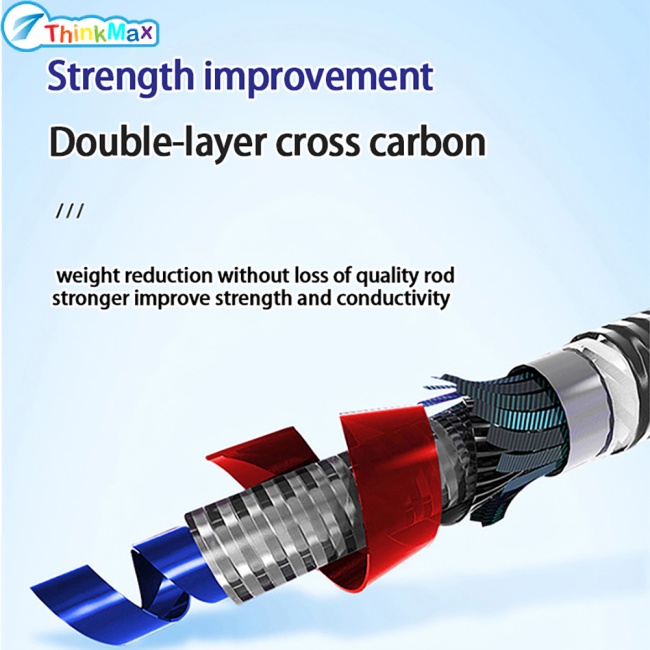 Cần Câu Sợi carbon 2-6 Phần 8h / 10h / 12h Chất Lượng Cao