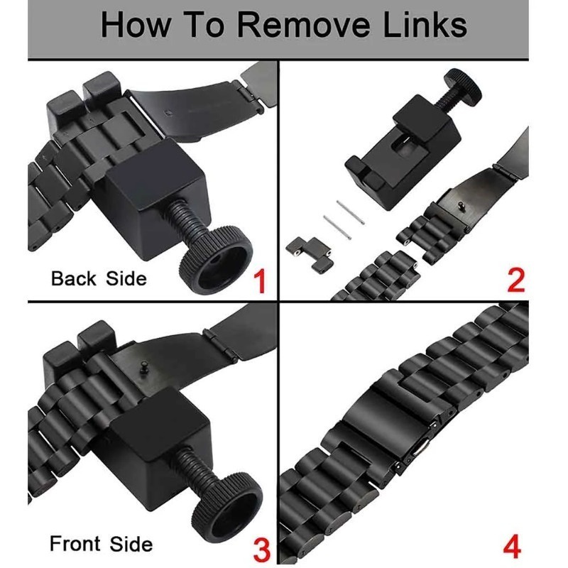 Cnagain 18mm 20mm 22mm 24mm dây đeo đồng hồ thông minh cho samsung galaxy watch 5/3 40mm 44mm 45mm 42mm 46mm gear s3 act