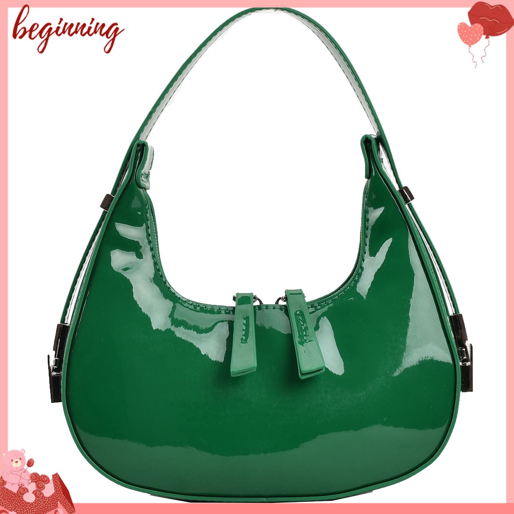 ✿ Bắt đầu ✿ Túi Da Đeo Vai Có Khóa Kéo Phong Cách vintage Thời Trang Cho Nữ