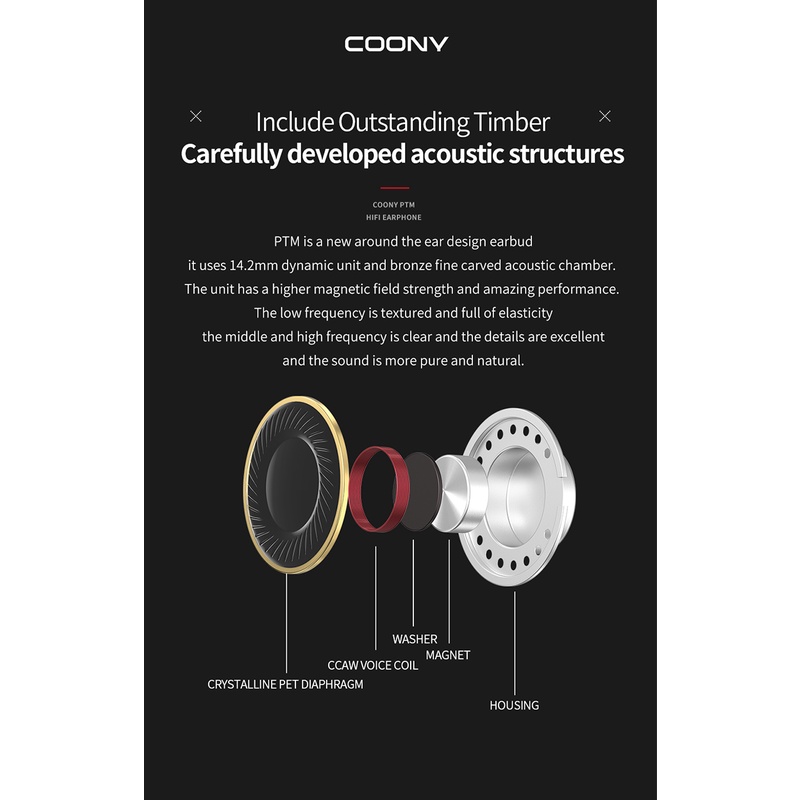 Tai Nghe Nhét Tai jcally coony ptm 0.78 Âm Thanh hifi Sống Động Với Micro 0.78 Type C Jcly pj2 + pj4