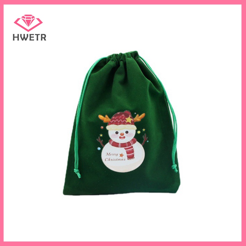 Set 5 Túi Rút Đựng Quà Giáng Sinh Mới