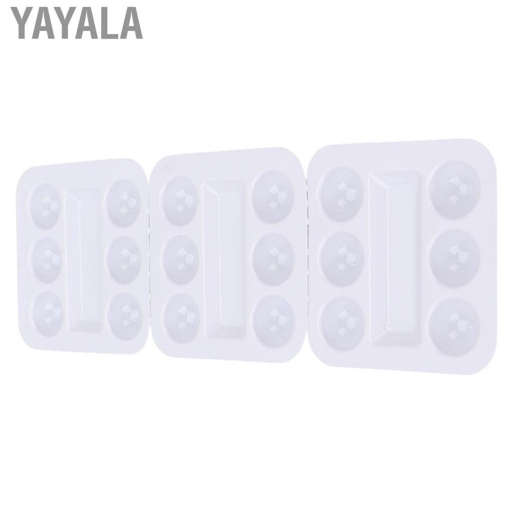 Yayala 30pcs Tattoo  Cup Tray Disposable Plastic Pigment Stand MNS