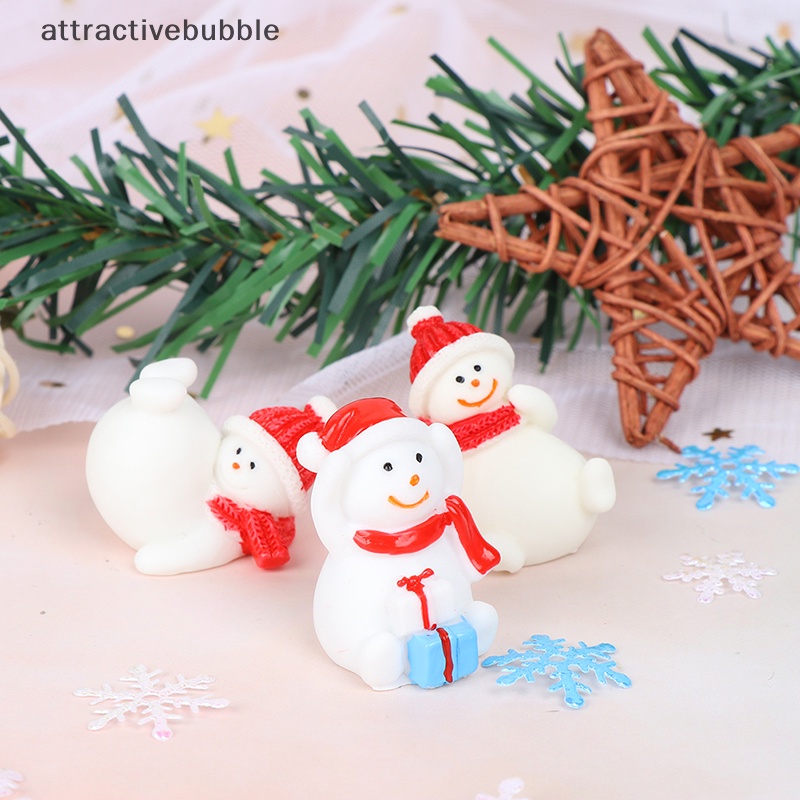 Atvn Mô Hình Người Tuyết / Ông Già Noel Trang Trí Cây Thông Giáng Sinh