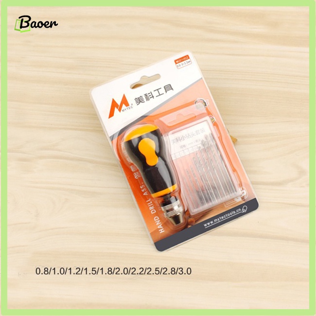 Máy Khoan Cầm Tay mini 100% Chính Hãng Kèm 10 Mũi Khoan Bits