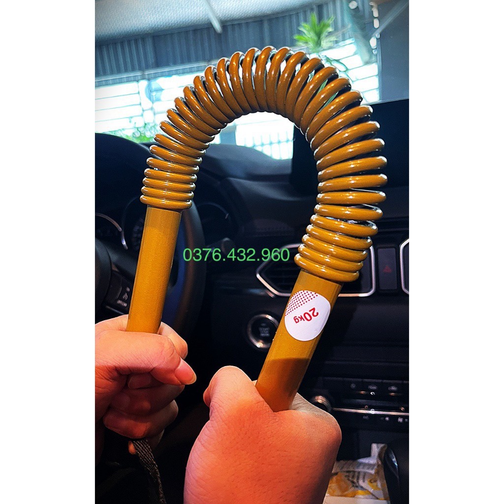 Gậy Lò Xo Đồ Long Đao Gold Tập Tay Màu Vàng tặng ô tô