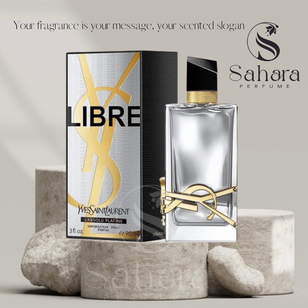 YSL Libre L'Absolu Platine EDP 90ml | Nước hoa nữ ngọt ngào quyến rũ | Sahara Perfume