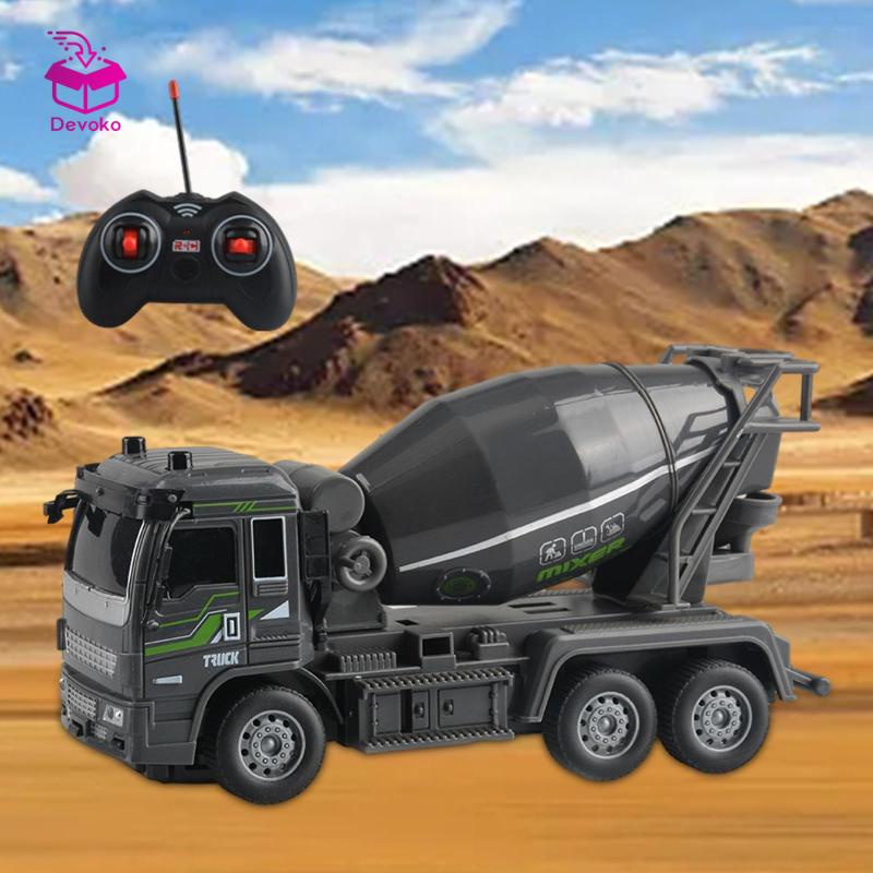 Xe Công Trường Điều Khiển Từ Xa 4 Kênh 6wd Tỉ Lệ 1: 32 rc