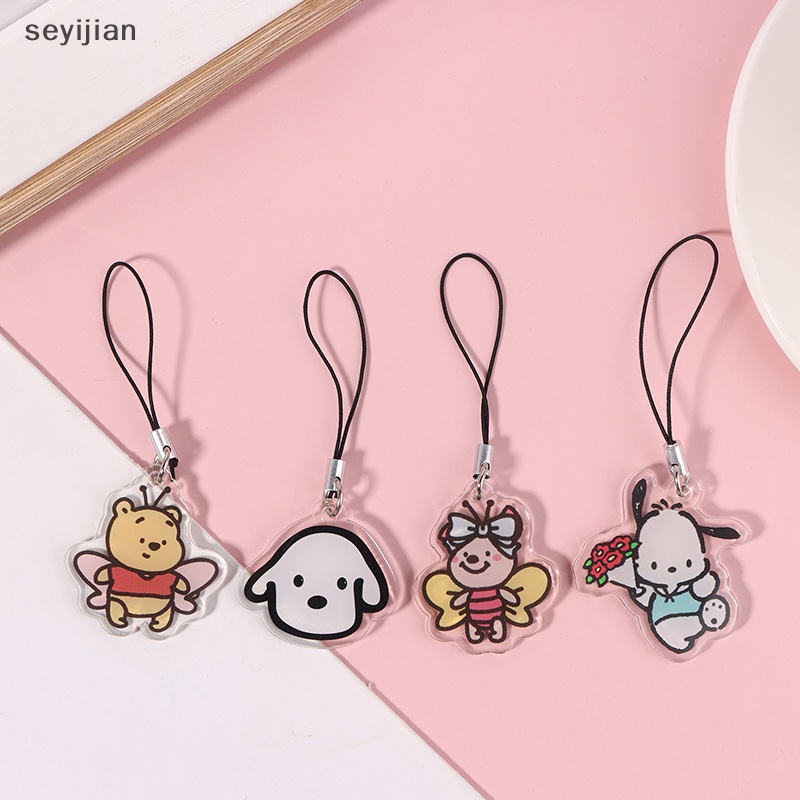 Dây Đeo Điện Thoại Trang Trí Ba Lô / Móc Khóa Hình Cậu Bé Bút Chì shin-chan Dễ Thương Thích Hợp Làm Quà Tặng Cho Bé Trai Bé