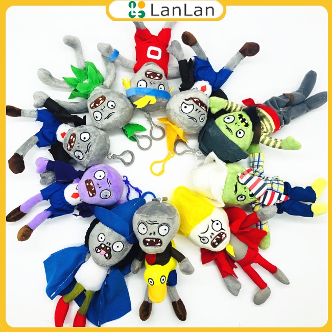 Búp Bê Nhồi Bông Hình Nhân Vật Game Plant lanlan zombies