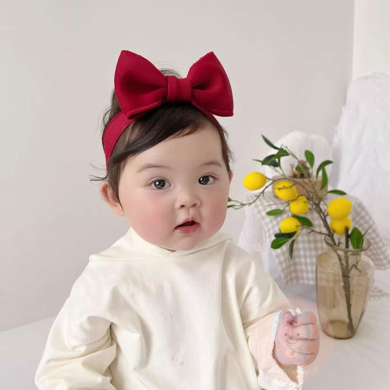 Kẹp Tóc Nơ Mềm Điều Chỉnh Được Cho Bé Gái laa6-baby