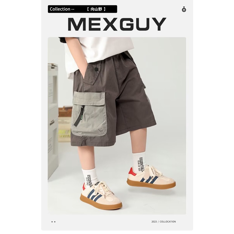 Quần Short Thể Thao Phong Cách Thời Trang Mới 2023 Cho Bé Trai