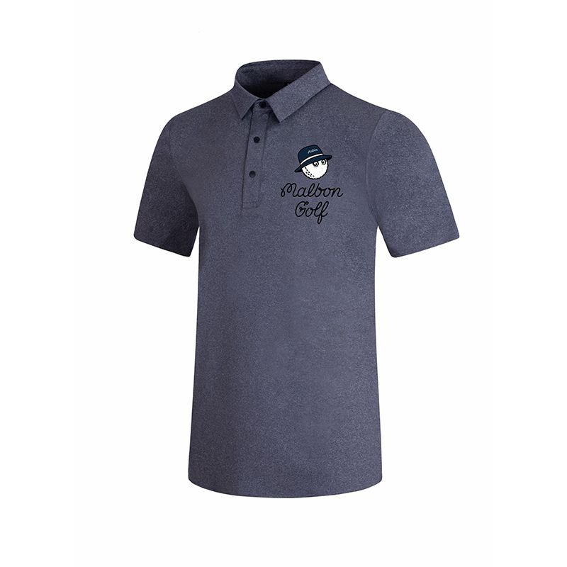 Malbon Áo Thun polo Thể Thao Tay Ngắn Nhanh Khô Thoáng Khí Thời Trang Mùa Hè Cho Nam
