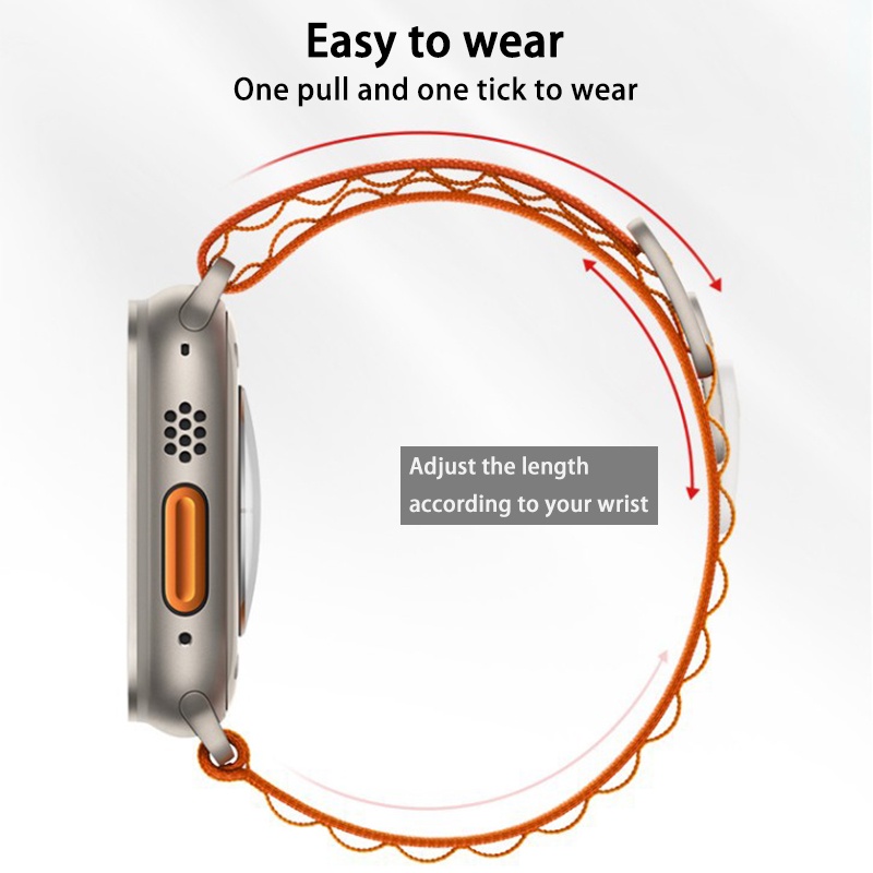 Dây Đeo Thay Thế Cho Đồng Hồ Thông Minh watch Series 8 7 SE 6 5 4 3 Ultra iwatch 40mm 44mm 41mm 45mm 49mm