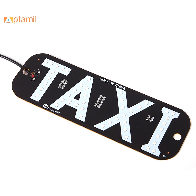 Đèn led 12v 12v taxi Có Cáp usb Cho Xe Hơi