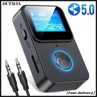Bộ nhận tín hiệu âm thanh bluetooth 5.0 không dây c33 giắc cắm 3.5mm