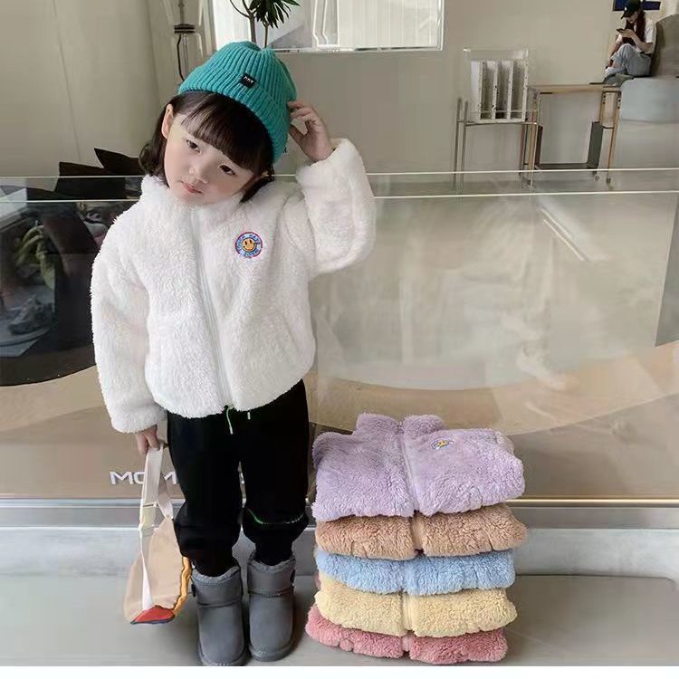 Áo Khoác cardigan Hai Mặt Cổ Cao Phong Cách Phương Tây Thời Trang Mùa Đông 2022 Cho Bé Gái