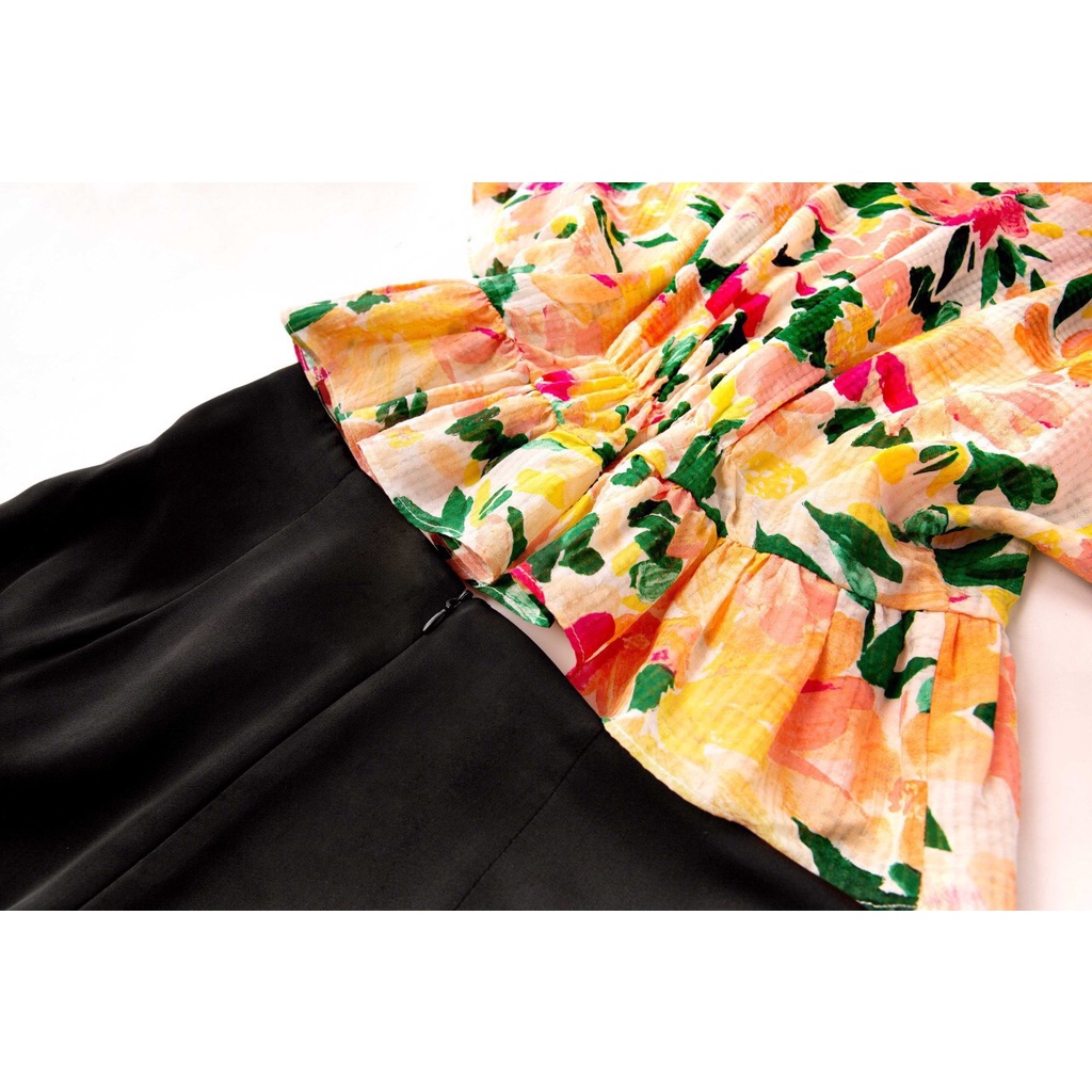 Sét Áo Hoa Và Chân Váy K.a.t.o.s.a