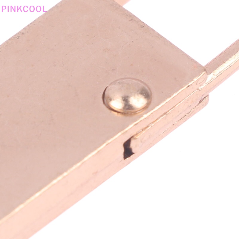 Pinkcool Set 2 Dây Khóa Kéo Kim Loại Gắn Túi Xách Giày Bốt Khóa Kéo Có Thể Tháo Rời