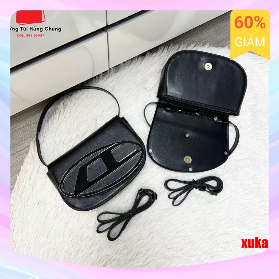 🌟✅Túi Đeo chéo D.ie.sel  Shoulder Bag màu trắng . đen  size 20 cực hot 2023 SẴN HÀNG SALE SỐC