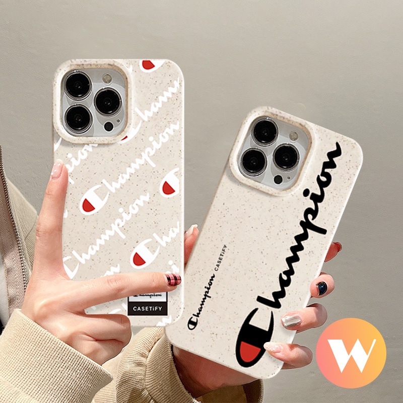 Ốp Điện Thoại Mềm Chống Sốc In Logo champion Cho iphone 11 15 14 13 12 pro max 7plus xr 8plus x xs max 6 6s 7 8 15 plus