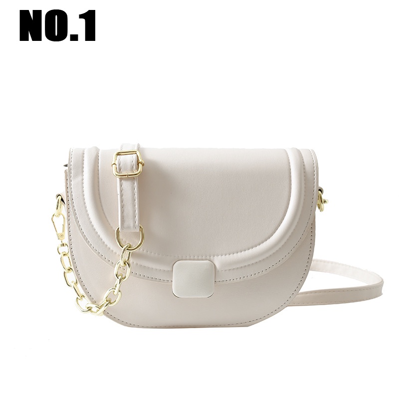 NO.1 túi xách nữ túi đeo chéo 2023NEW Vintage Popular Korean  thích hợp sử dụng hàng ngày GDJ23A0QYJ 43Z231023