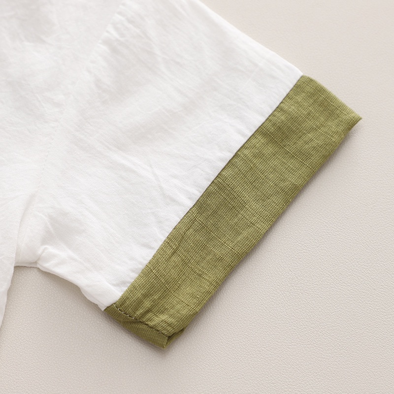 Bộ Quần Áo Hán Phục Phong Cách Trung Hoa Xinh Xắn Cho Bé Trai