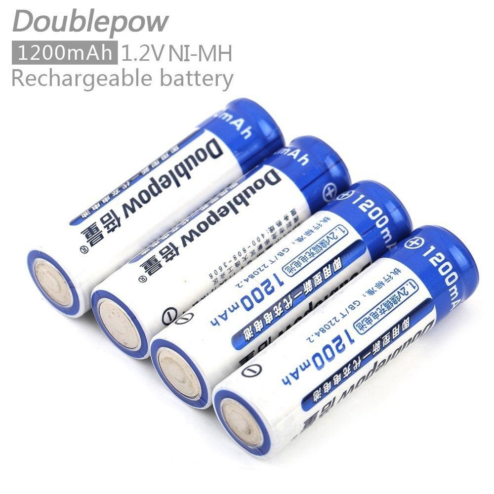 Combo 4 pin AA/AAA kèm sạc hãng Douplepow giá siêu tốt, bảo hành 1 tháng Pin mic không dây, camera, pin điều khiển