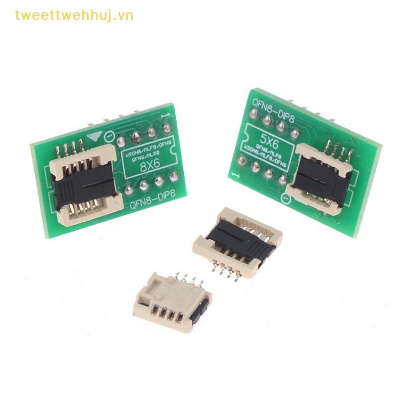 Tweehuj dfn8 wson8 mlf8 mlp8 qfn8 Sang dip8 adapter 6 * 5mm 6 * 8 ic Cho ch341a Ttl866Ii plus rt809h / f t48 t56 ezp2023