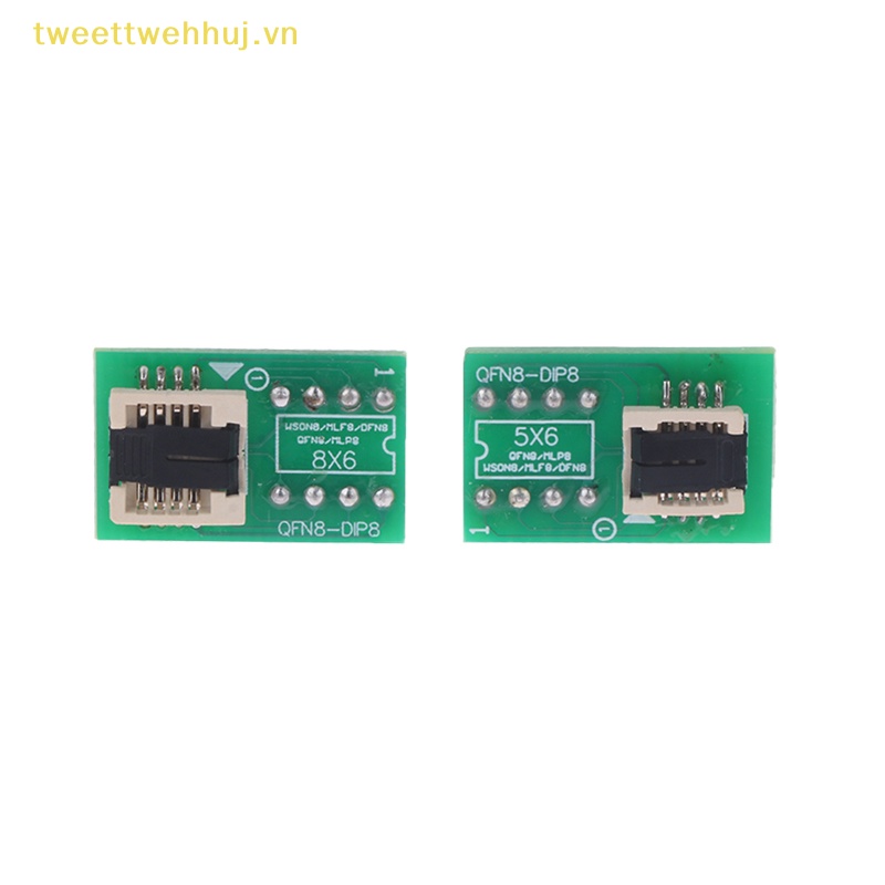Tweehuj dfn8 wson8 mlf8 mlp8 qfn8 Sang dip8 adapter 6 * 5mm 6 * 8 ic Cho ch341a Ttl866Ii plus rt809h / f t48 t56 ezp2023
