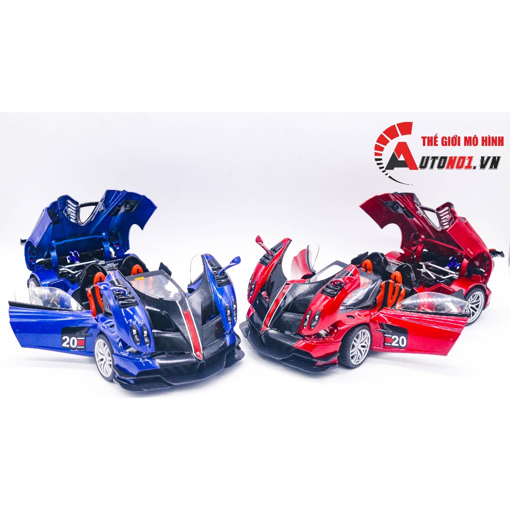 Mô hình siêu xe Pagani Huayra BC mui trần tháo rời được 1:18 Alloy Model OT221Tặng ô tô