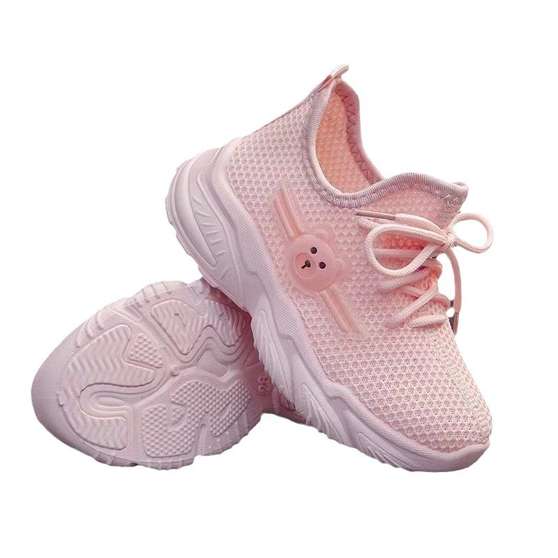 Giày Chạy Bộ Thoáng Khí Thời Trang Hàn Quốc Cho Bé Trai Bé Gái