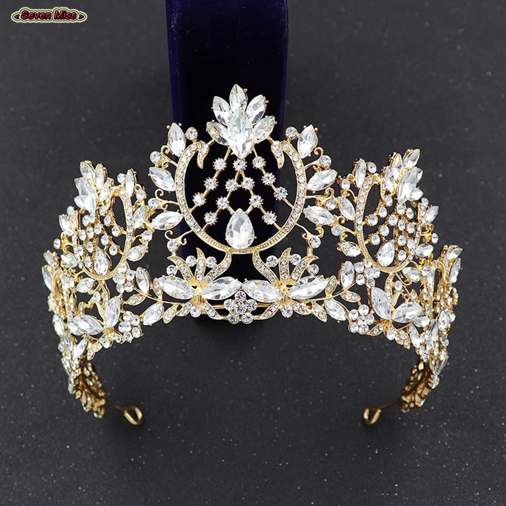 Cài Tóc Hình Vương Miện Nữ Hoàng Đính Đá Lấp Lánh