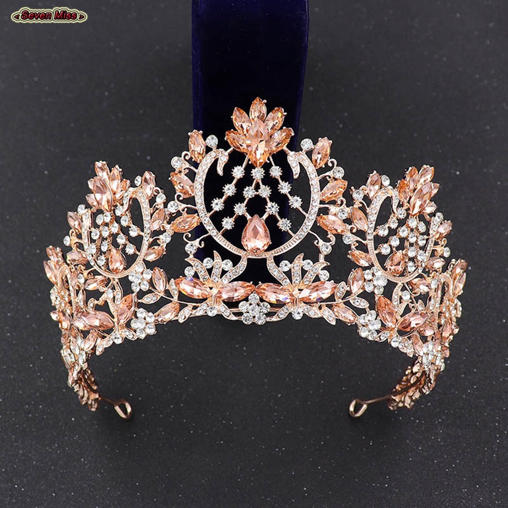 Cài Tóc Hình Vương Miện Nữ Hoàng Đính Đá Lấp Lánh