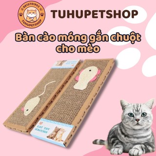 Bàn cào móng cho mèo có hình chuột taotaopet