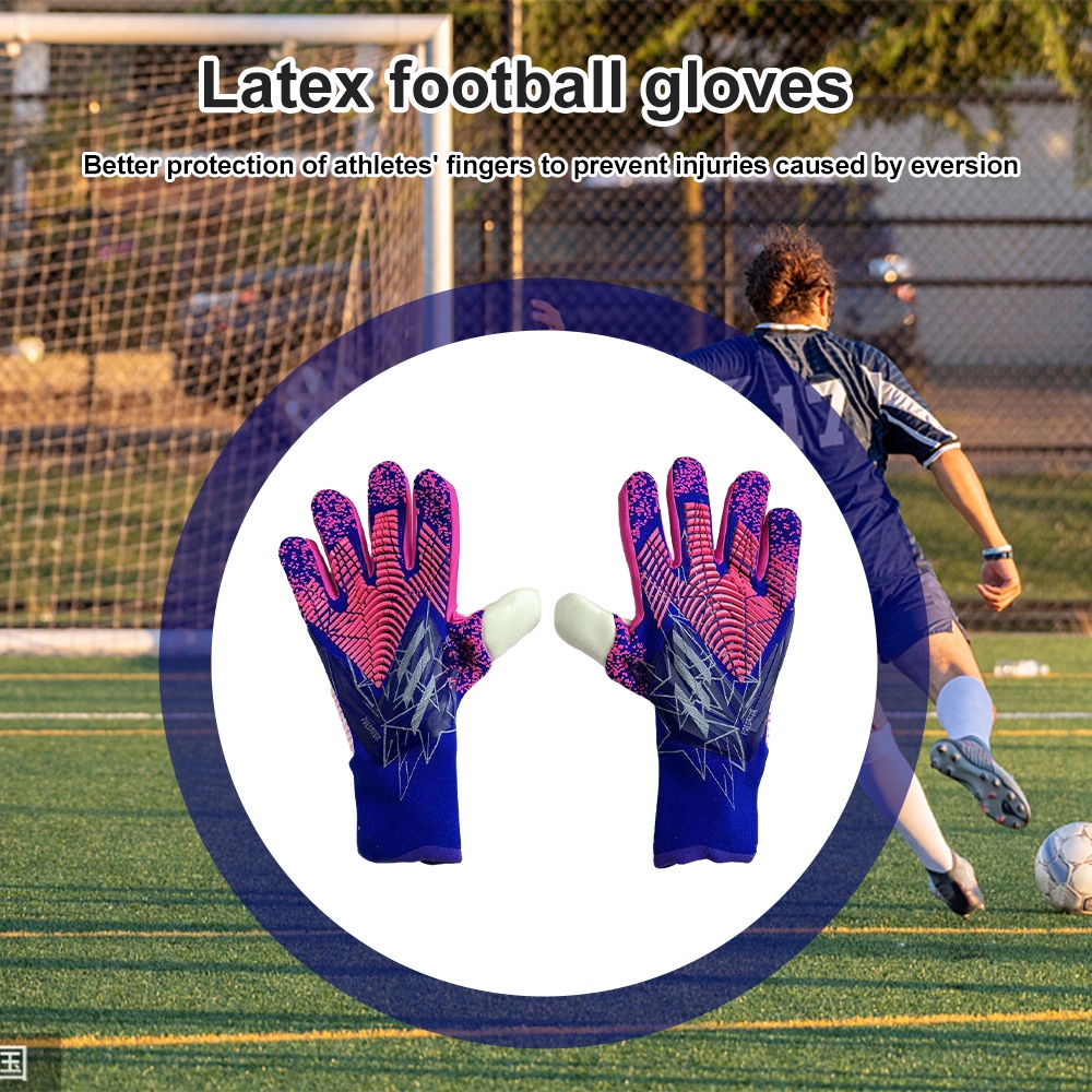 Găng Tay Thủ Môn Bóng Đá Cho Thanh Niên Và Người Lớn Sử Dụng Cột Sống âm tính Cuộn Để Ngăn Ngừa Chấn Thương