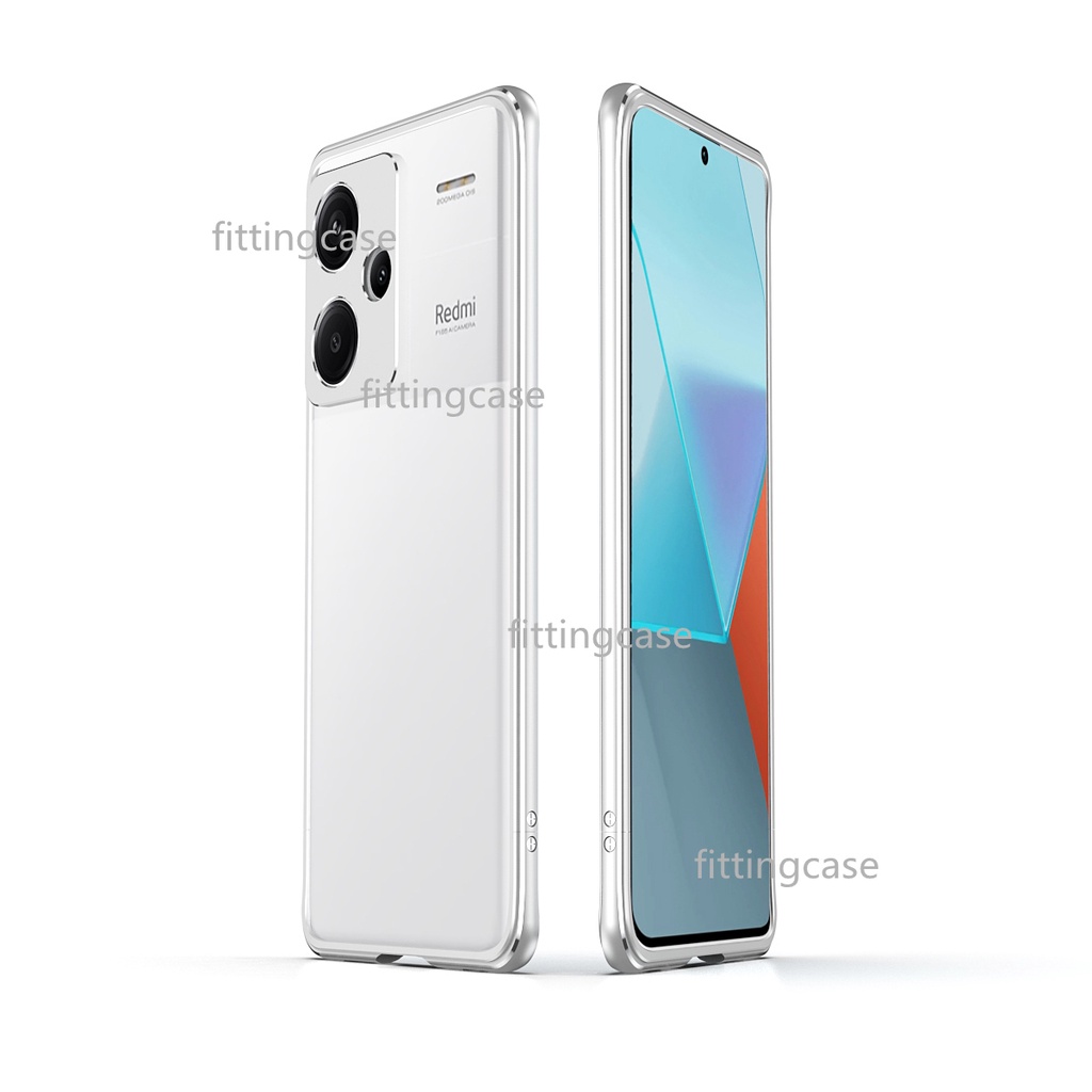 Ốp Điện Thoại Khung Kim Loại Cho xiaomi note 13 pro + redmi note13 pro note13pro +