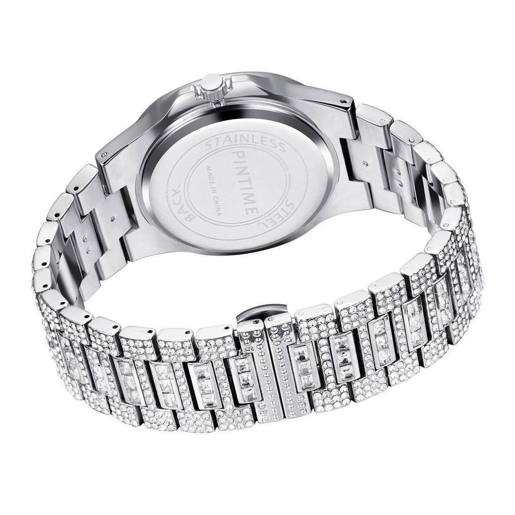 Đồng hồ pintime viền đá basic - PT03