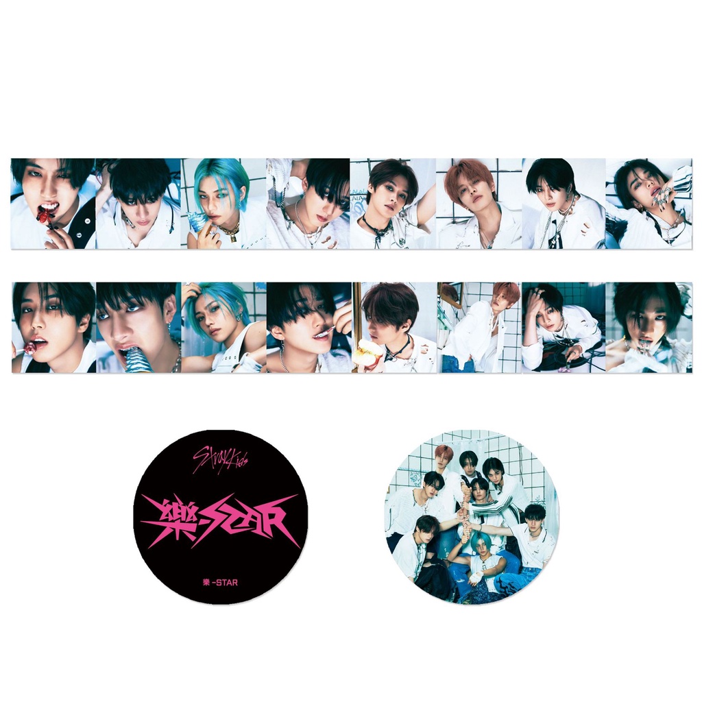 Kpop straykids - Hình Dán Hỗ Trợ album I 'Ve mine Băng washi Hình Ngôi Sao