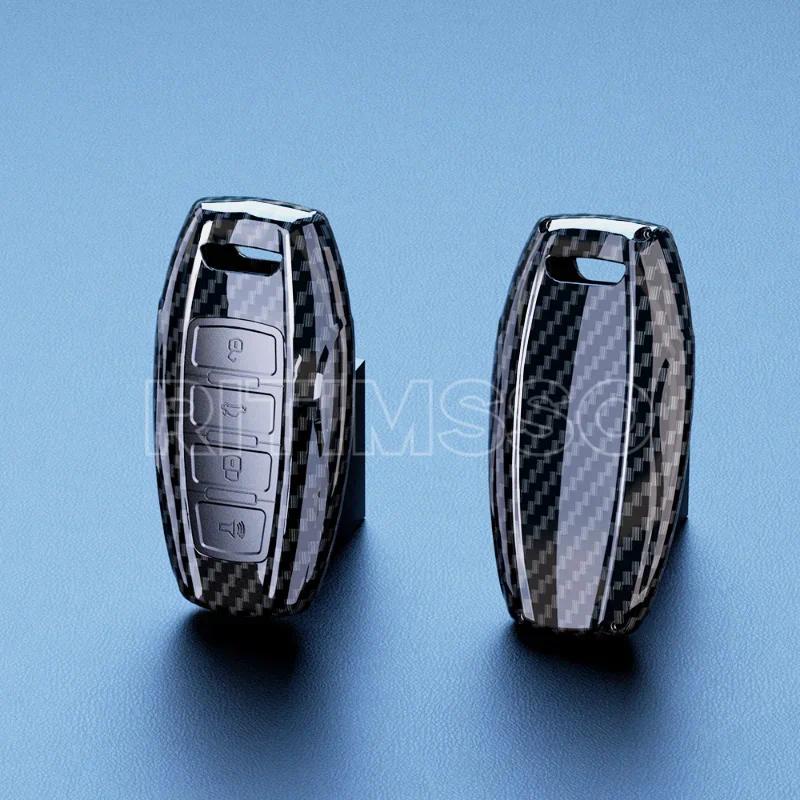 Vỏ Bảo Vệ Chìa Khóa Điều Khiển Từ Xa Bằng abs Sợi carbon Cho Xe Hơi great wall haval hover h1 h4 h6 h7 h9 f5 f7 h2s gmw coupe