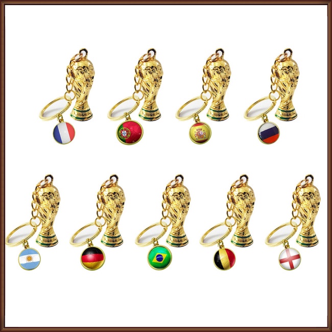 Jaz 2022 qatar world cup Móc Khóa Hình Cờ Các Nước Tham Gia world cup