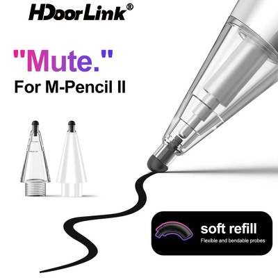 Hdoorlink Đầu Bút Chì 2 Ngòi Có Thể Tháo Rời Tiện Dụng Cho huawei m-pencil