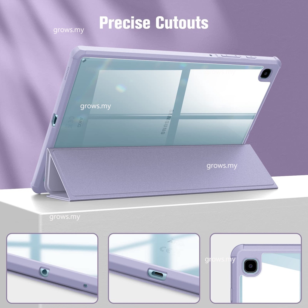 Bao Da PU Máy Tính Bảng Nắp Lật Nam Châm Có Ngăn Đựng Bút Chì Cho Samsung Galaxy Tab A8 10.5 inch 2022 SM-J200 X205 X207 Giá Đỡ