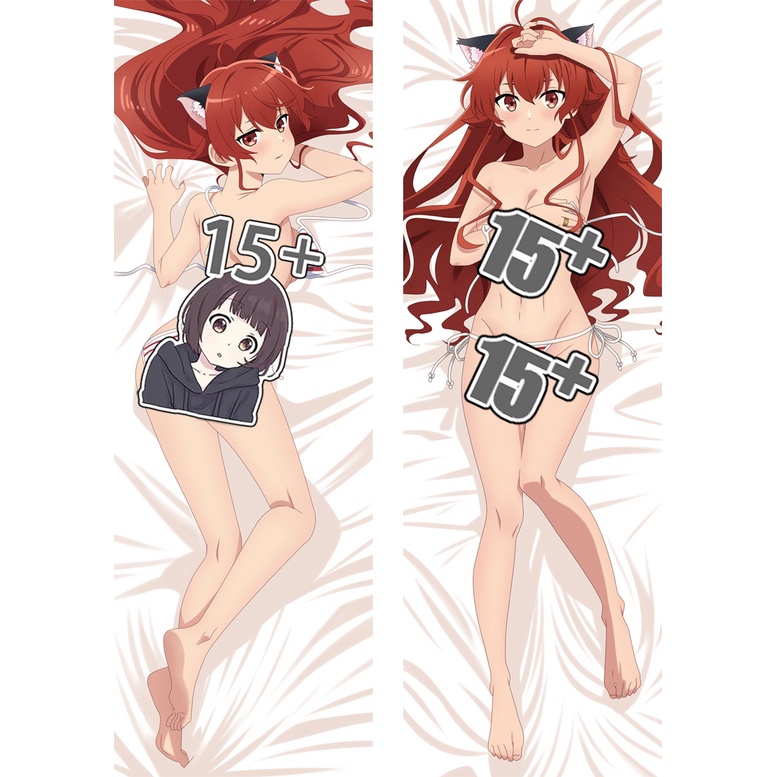 Vỏ Gối In Hình Nhân Vật game Sakura Muslin tensei roxy Dia Và eris greyrat