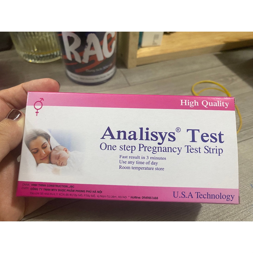 Que thử thai Analisys Test 5mm