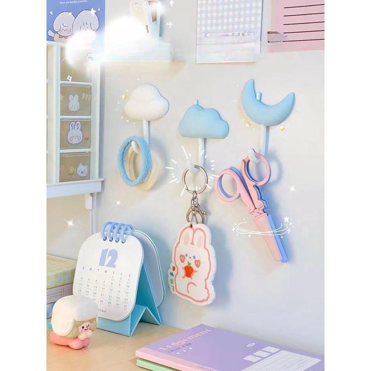 Bộ 3 Móc Treo Tường Siêu Dính Không Cần Khoan