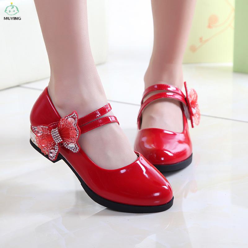 Giày Búp Bê Đế Bằng Màu Trơn Đính Nơ Thời Trang Cho Nữ