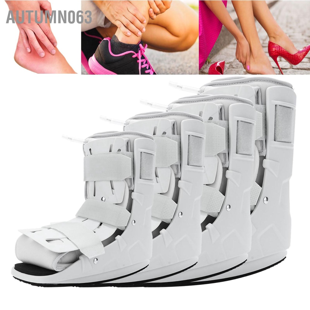 Giày đi bộ bằng khí nén bọt Dây đeo mắt cá chân Hỗ trợ chỉnh hình bàn Nẹp Plantar Autumn063