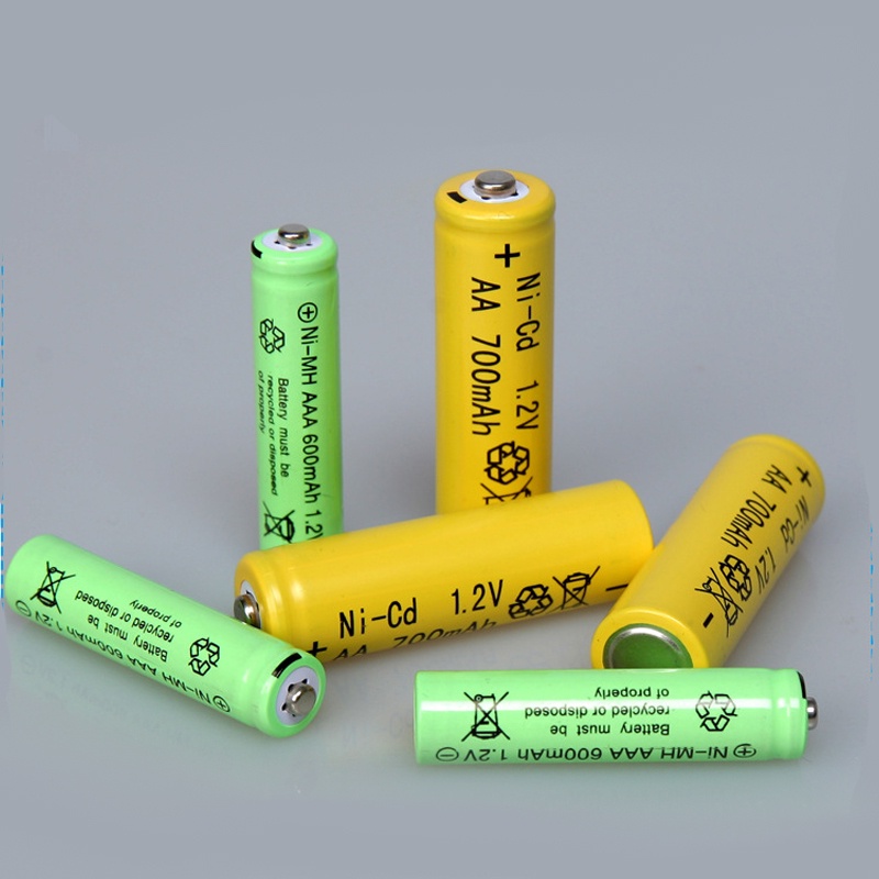 Viên Pin Có Thể Sạc Loại AA/AAA - Vàng - Chuyên Dùng Đồ Chơi - Đèn Pin